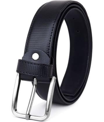 SUNSHOPPING - Black Synthetic Men's Formal Belt ( Pack of 1 )