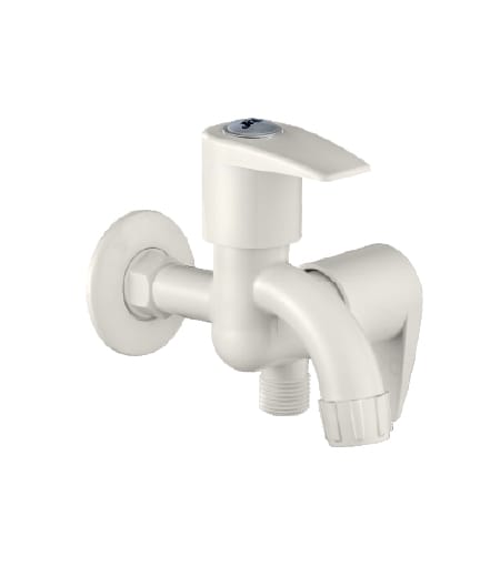 Kolab Black Bib Tap Two Way with Flange