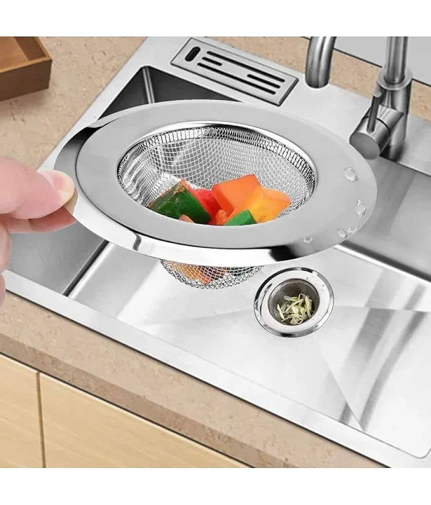 stain steel sink strainer pack of 1