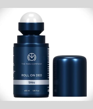 The Man Company BLEU Roll On Deo for Men 55ml Deodorant Roll-ons for Men 55 ml ( Pack of 1 )