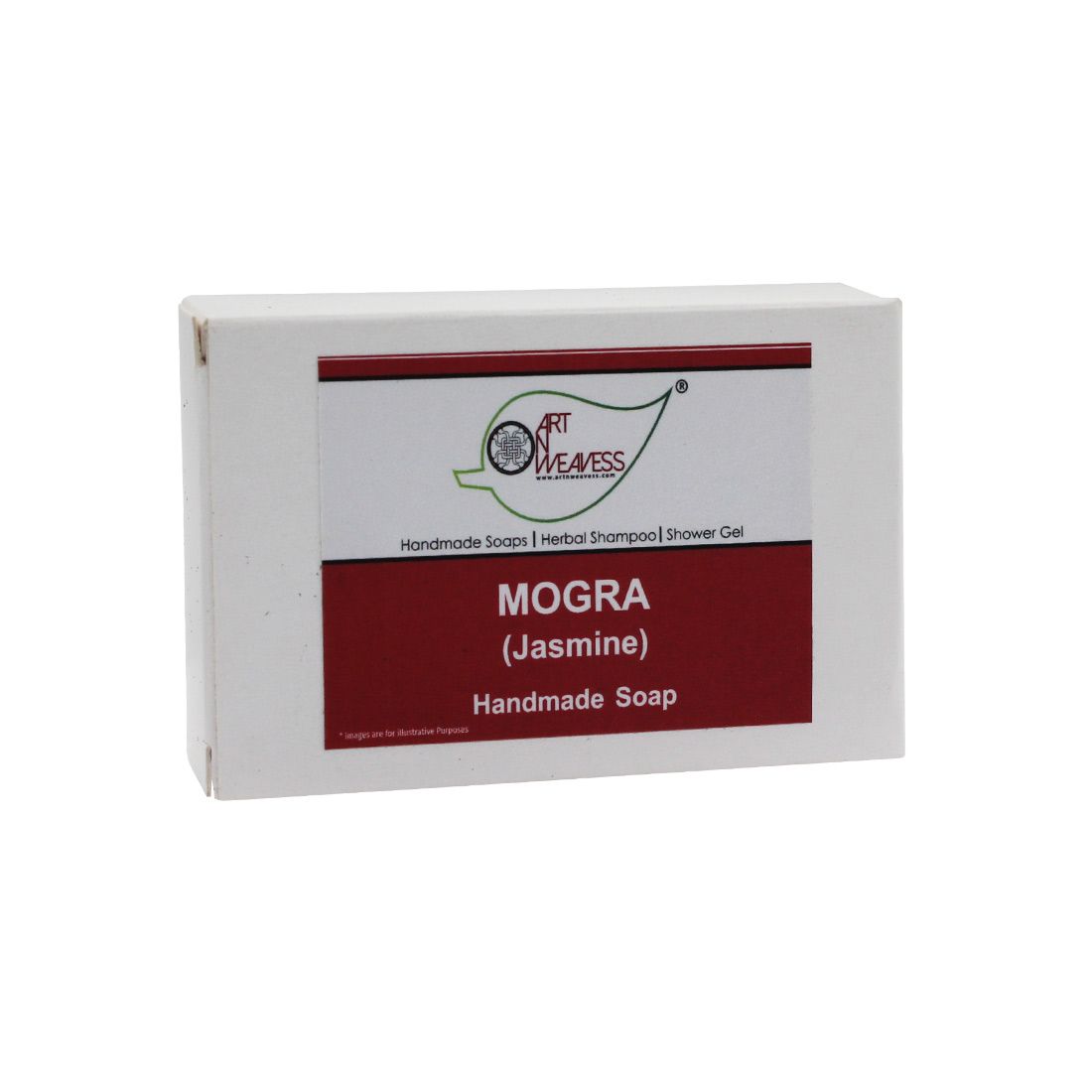 Artnweavess Mogra Handmade Soap NT, 100 gm - Pack of 2