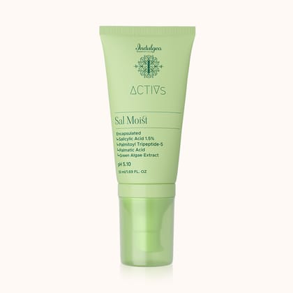 SAL MOIST - 1.5% Encapsulated Salicylic Acid Acne Healing Exfoliating Moisturizer-50mL