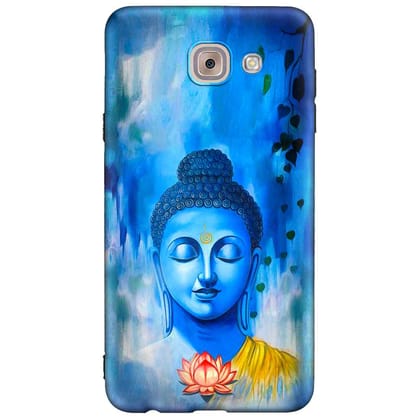 Beautiful Buddha  Samsung J7 MAX Premium Embossed Mobile cover