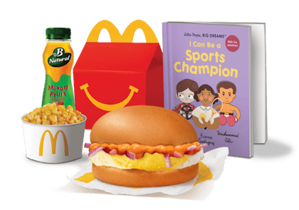 McEgg Burger Happy Meal