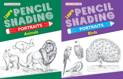 Learn Pencil Shading Portraits - ANIMALS & BIRDS [Paperback] [Sep 24, 2023] RPH Editorial Board
