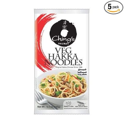 Chings instant veg hakka noodles  150 gram