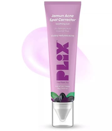 The Plant Fix Plix Jamun Acne Spot Corrector Gel For Reducing Active Acne, Day & Night Gel(15 g)