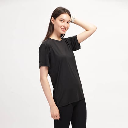 Women's Ice Tee - Cooler than your regular T-shirt-BLACK / M
