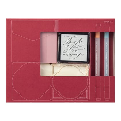 [LIMITED EDITION] Paintable Stamp Kit Thank You