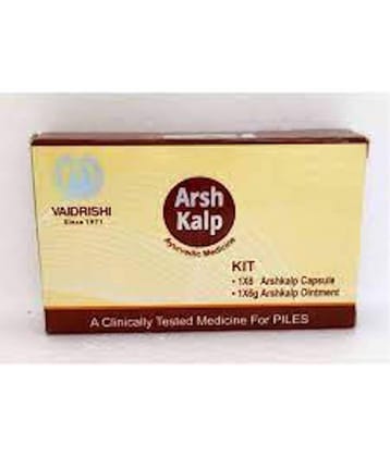 VAIDRISHI ARSHKALP CAPSULE AND OINTMENT (PACK OF 3)