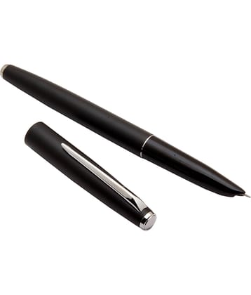 Srpc Jinhao 911 Full Matte Black Metal Body Fountain Pen WIth Silver Clip & Hooded Fine Nib