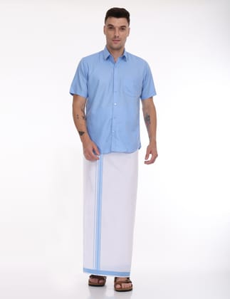Light Blue Cool Club Half Sleeve Double Set - 31002-38