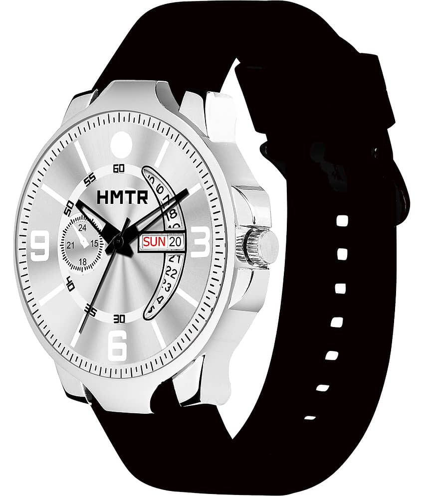 Armado Black Silicon Analog Men's Watch