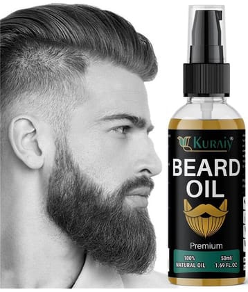 KURAIY Beard Growth Essential Oil For Men Beard Care Hair Growth Nourishing Beard Care