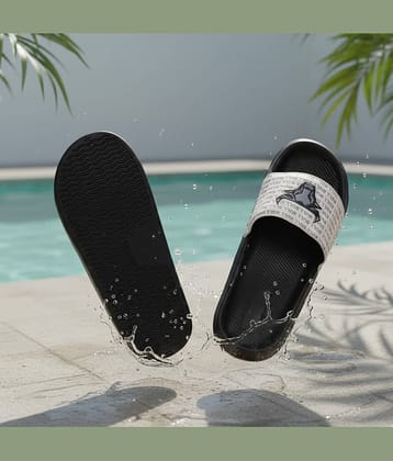 PERY PAO White Men's Slide Flip Flop