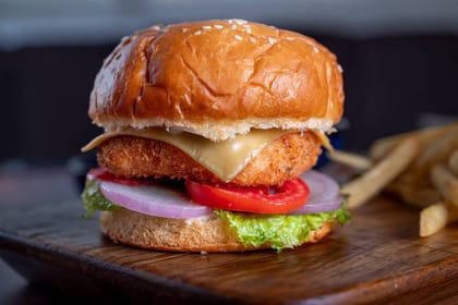 Crispy Fried Fish Burger [250 Gms]