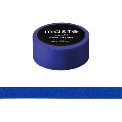 Masté Masking Tape - Plain Tapes-Blue