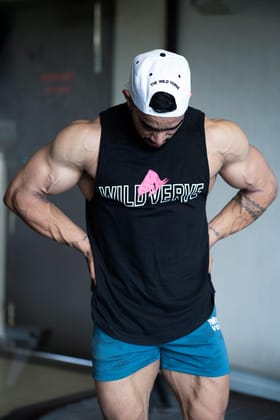 Wild Verve With Pink Bull Tank (Black)-S