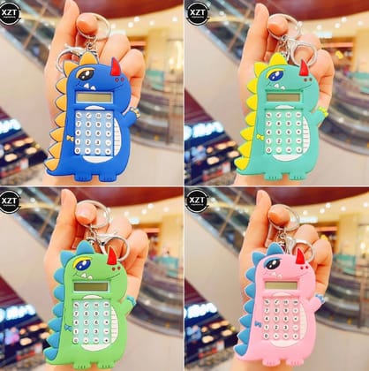Dino Calculator Keychain | calculator keychain (1pc)