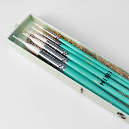 HIMI - Little Bird - Brush Set - 5 Pcs - Green