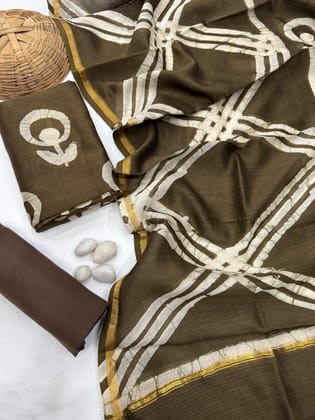 Chanderi Silk Suit