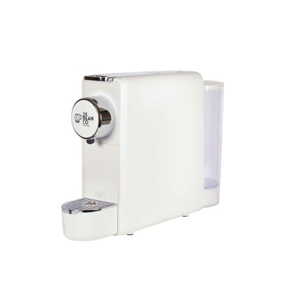 The Bean Co Roasters Coffee Capsule Machine | Espresso Coffee Maker | 19 Bar Pressure | Compatible with Nespresso Pods (White) The Bean Co Roasters Coffee Capsule Machine | Espresso Coffee Maker | 19 Bar Pressure | Compatible with Nespresso Pods (White)