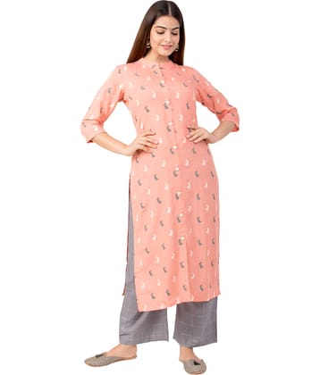 miravan Cotton Kurti With Palazzo - Stitched Suit