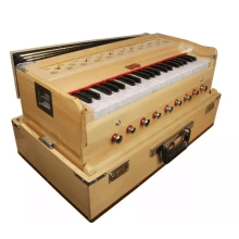 BINA No. 17 Dx. Portable Super Special 3.5octave 9 Stopper Multibellow Harmonium