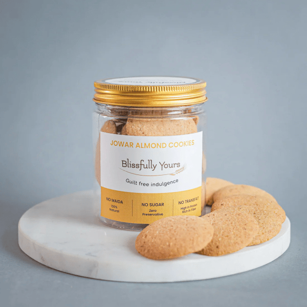 Jowar Almond Cookies - 200 gm