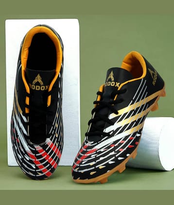 RODOX CARBON-X Black Football Shoes