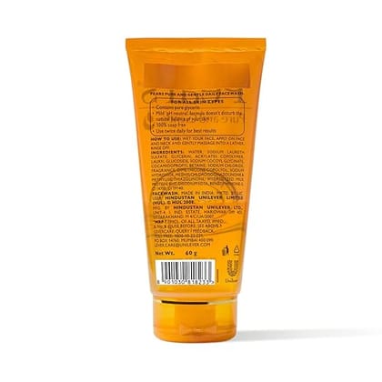 PEARS PURE AND GENTAL FACE WASH 60G