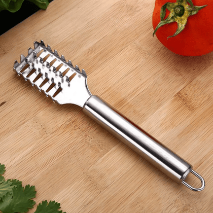 VillWin Silver Stainless Steel Fish Scale Scraper Remover ( Set of 1 )