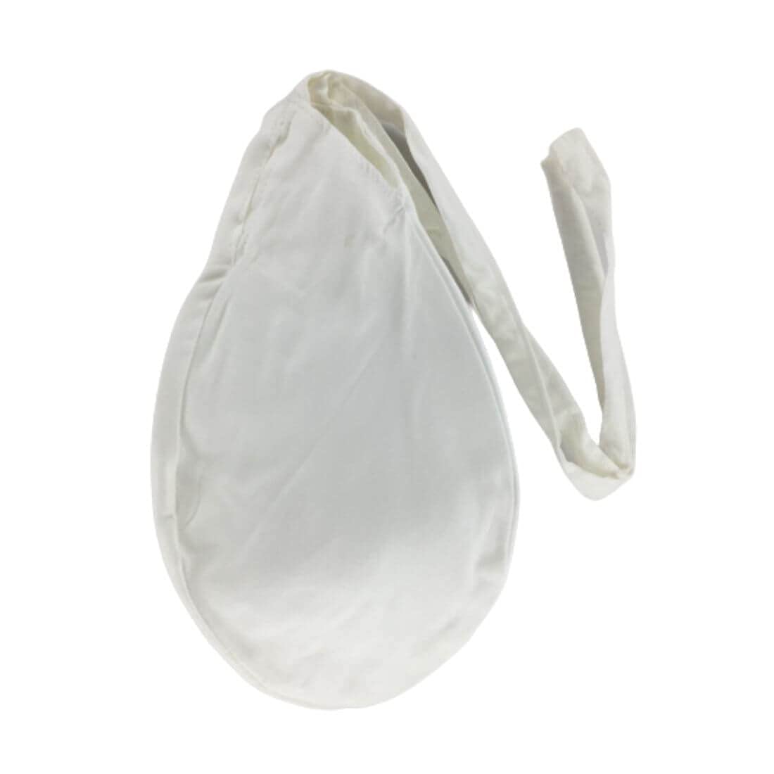 MAYAPURI White Japa Mala Bag/Chanting Bag/White Gomukhi Japa Bag with Zip Pocket (Pack of 2)