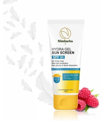 Nimbarka SPF 50 Sunscreen Gel For All Skin Type ( Pack of 1 )