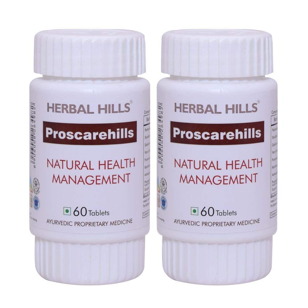 Herbal Hills Proscarehills Tablets, 60 Tablets-Pack of 2