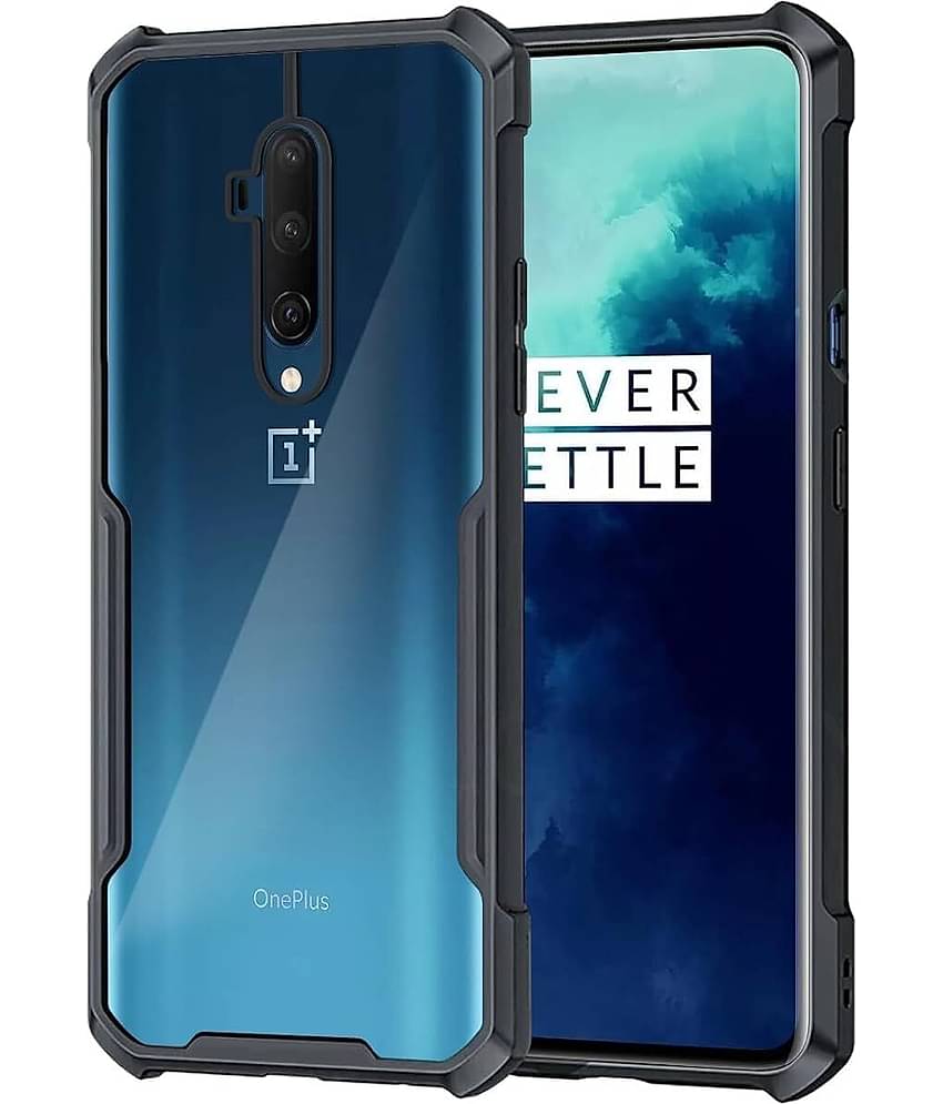 VAKIBO Plain Cases Compatible For Rubber Oneplus 7T Pro ( Pack of 1 )