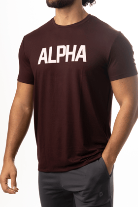Be like ALPHA - Polyester Quick Dry T-Shirt-XXL