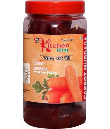Kitchen King Since-1985 Mother-Made Organic Carrot Murabba with Almonds Immunity Increaser Pack Pickle 1 kg