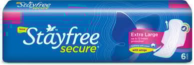Stayfree Sf Secure Xl Wings 6'S Sanitary Pad 6 PIECE