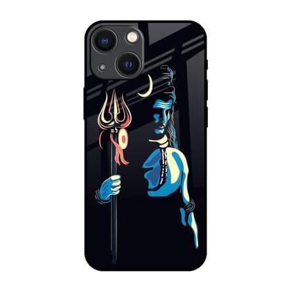 Mahakal Glass Case For iPhone 14 Plus