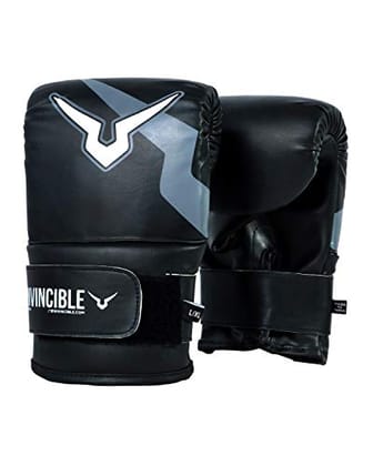 Invincible Cardio Fitness Bag Gloves-Black / Large / X-Large