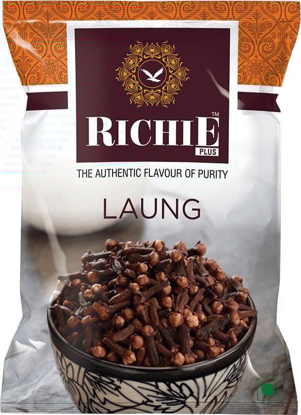 Richie Whole Spice - Cloves, 50 gm Each - Pack of 5