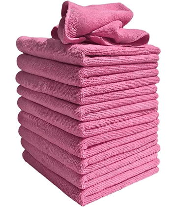 Samarth Microfibre Car Cleaning Cleaning Cloth ( Pack of 10 )