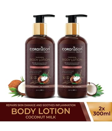 coronation herbal  Coconut Milk Body  Body Lotion ( 600 mL )