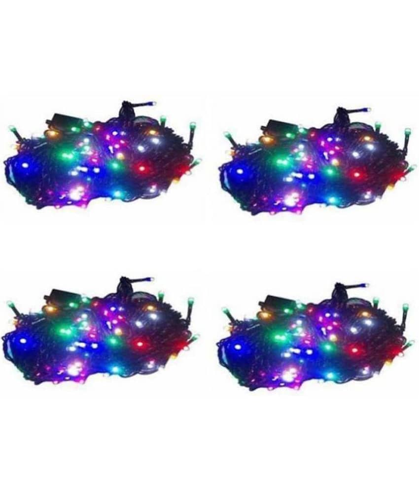 Ascension 4 Pcs 12 Feet Power Saving Led String Lights Multi