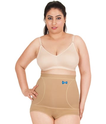 Dermawear Women Cotton Blend Shaper Brief ( Beige )
