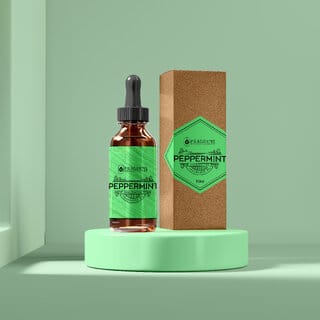 Fragrens 10ml Peppermint Fragrance Oil  Natural Peppermint Essential Oil for Stress Reduction and Pain Relief