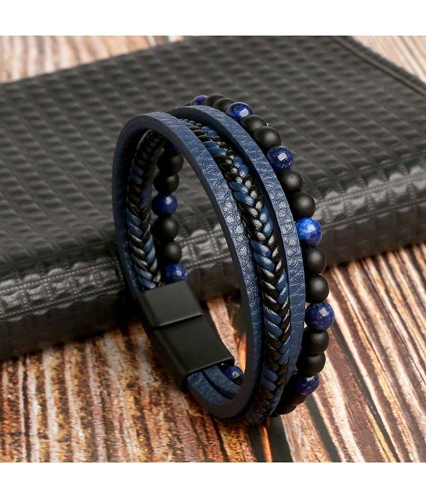 FASHION FRILL Blue Bracelet ( Pack of 1 )