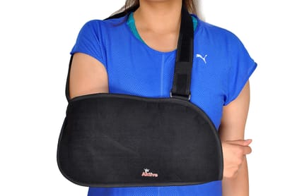 Aktive Support 571 Arm Sling Pouch - Medium (Beige)