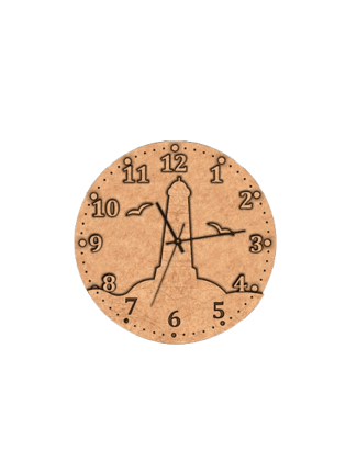 Dbeautify's DIY MDF Lighthouse Wall Clock
